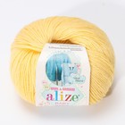 Пряжа "Baby Wool" 40% шерсть, 40% акрил, 20% бамбук 175м/50гр (187 лимонный) - Фото 5