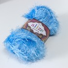 Пряжа "Decofur" 100% полиэстер 110м/100гр (40 голубой) - Фото 3
