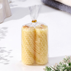 Набор свечей из вощины медовых, 8 см, 2 шт - Фото 3