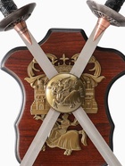 Панно на стену «Макет оружия: сувенирные мечи на планшете. Рыцарский турнир», декор настенный, 85 см - Фото 2