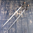 Сувенирное оружие на планшете «Рыцарский турнир», два меча на щите, 71см - Фото 3