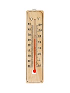 Термометр уличный, спиртовой, дерево - Фото 5