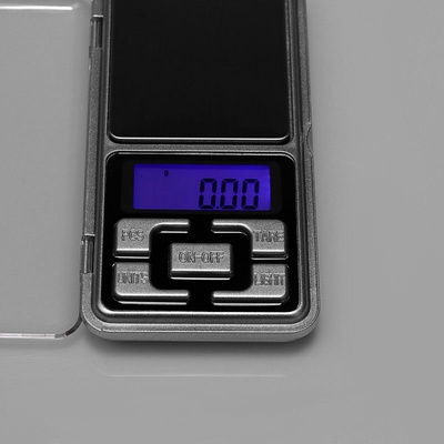 Весы электронные Luazon LVU-02, до 200 г, портативные, серые