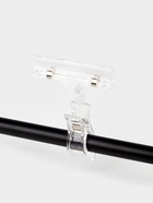 Ценникодержатель с зажимом, d=2 см, 8×2.7×10.6 см, прозрачный - Фото 2