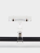 Ценникодержатель с зажимом, d=2 см, 8×2.7×10.6 см, прозрачный - Фото 3