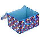 Короб стеллажный для хранения с крышкой 50х40х30 см «Праздник» - Фото 2