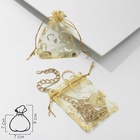 Мешочек подарочный «Сердечки», 7×9, фасовка 100 шт., цвет золотой - Фото 5