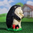 Садовая фигура "Ёжик с лопатой" малый 11х12х21см - Фото 2