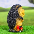 Садовая фигура "Ёжик с лопатой" малый 11х12х21см - Фото 5