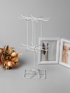 Вертушка, 2 яруса по 8 крючков, 13×13×40 см, белая - Фото 2