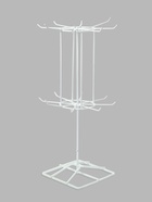 Вертушка, 2 яруса по 8 крючков, 13×13×40 см, белая - Фото 2