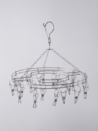 Вертушка торговая, 20 прищепок, d=36 см, цвет хром - Фото 2