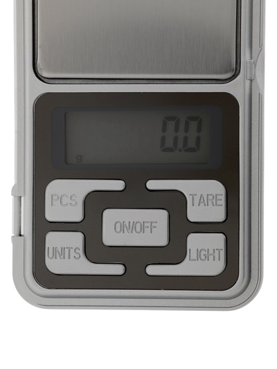 Весы Luazon LVU-01, портативные, электронные, до 500 г, серые