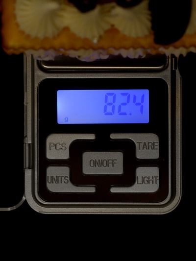 Весы Luazon LVU-01, портативные, электронные, до 500 г, серые