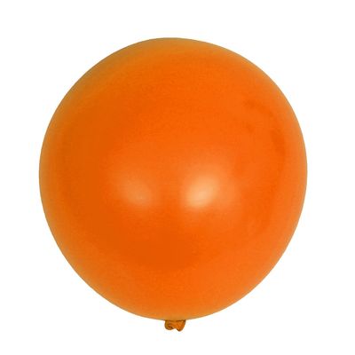 Шар латексный 32" «Гигант», пастель, 1 шт., цвет оранжевый
