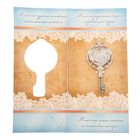 Ключ сувенирный на открытке "Любви и гармонии" - Фото 4