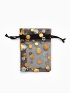 Мешочек подарочный «Пузырьки», 7?9 см, ( ± 1 см), цвет чёрно-золотой (комплект 100 шт) - фото 53218974 Мешочек подарочный «Пузырьки», 7?9 см, ( ± 1 см), цвет чёрно-золотой (комплект 100 шт) - фото 53218974