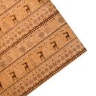 Бумага упаковочная крафт "Скандинавский узор" коричневый 50 х 70 см - Фото 3