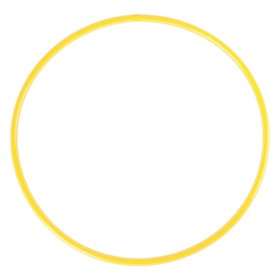 Обруч, диаметр 90 см, цвет жёлтый
