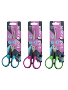 Ножницы ErichKrause Standard+, 17 см, с улучшенной двойной заточкой, ручки с противоскользящими резиновыми вставками, МИКС - Фото 18