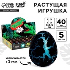 Растущие животные Funny toys в чёрном яйце «Страна динозавров», МИКС - Фото 1