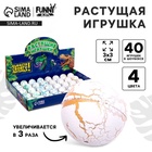 Растущие животные Funny toys в круглом белом яйце «Страна динозавров», МИКС - Фото 1