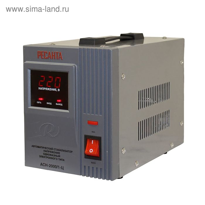 Стабилизатор Ресанта АСН-2 000/1-Ц - Фото 1