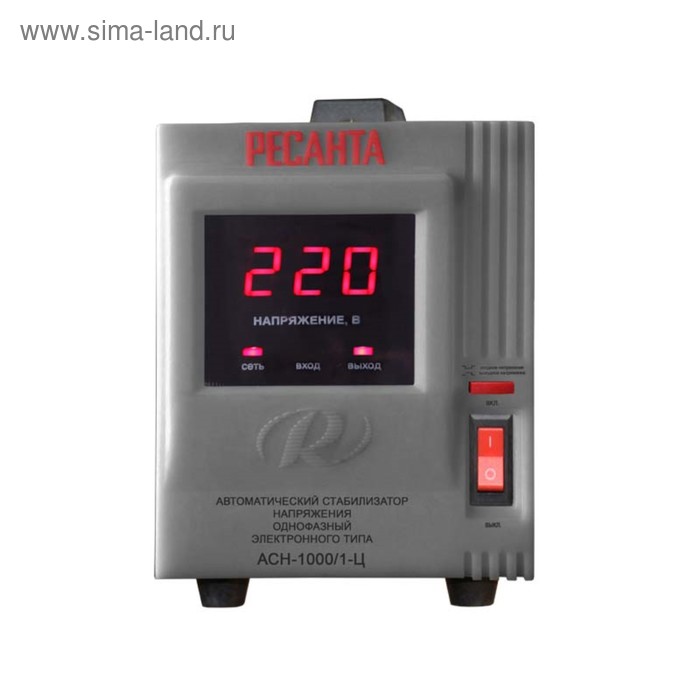 Стабилизатор "Ресанта" АСН-1 000/1-Ц - Фото 1
