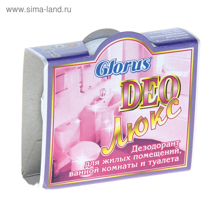 Дезодорант для туалета и ванной комнаты Glorus Deo "Люкс", мини - Фото 1