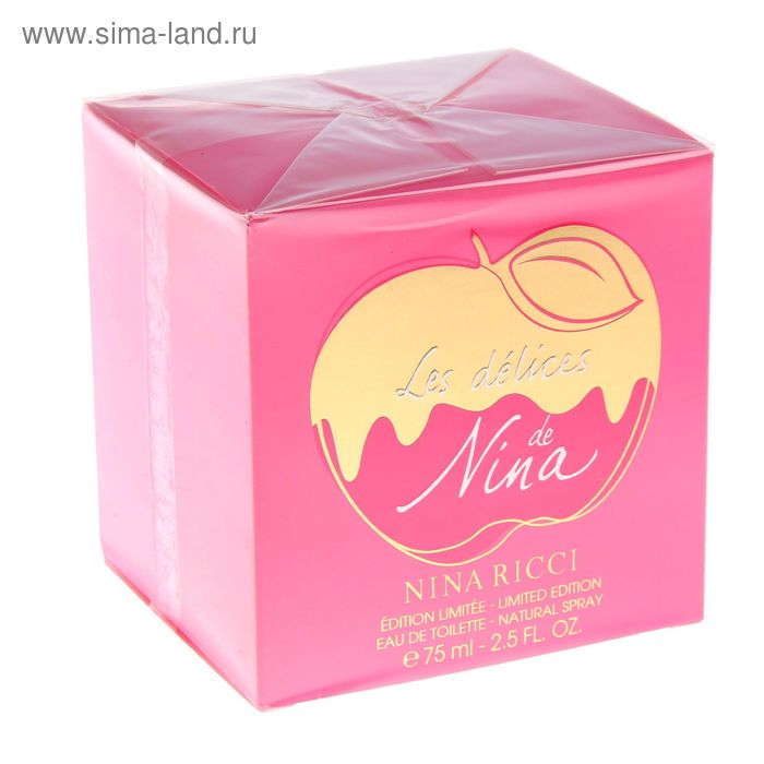 Туалетная вода Nina Ricci Les Delices de Nina, 75 мл - Фото 1