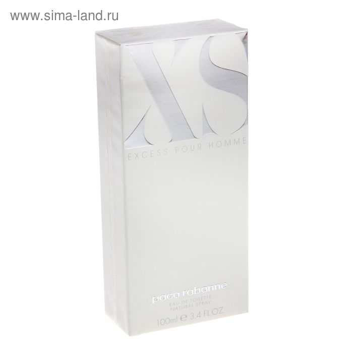 Туалетная вода Paco Rabanne Xs Pour Homme, 100 мл - Фото 1