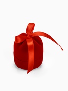 Футляр бархатный под кольцо/серьги «Подарочек», 5×5×6, цвет красный, вставка белая 199628