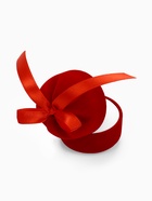 Футляр бархатный под кольцо/серьги «Подарочек», 5×5×6, цвет красный, вставка белая - Фото 5