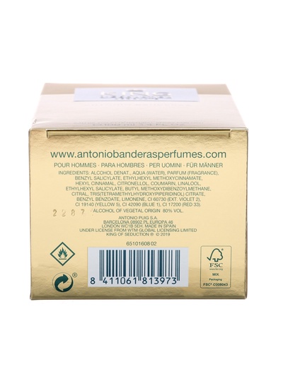 Туалетная вода мужская Antonio Banderas King Of Seduction Absolute, 100 мл