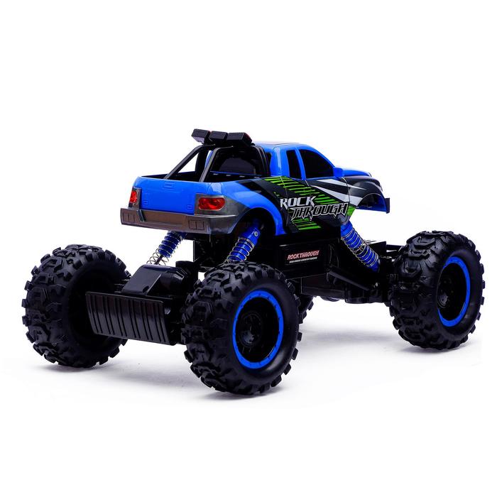 Машина радиоуправляемая «Джип-триал», световые эффекты, с аккумулятором, масштаб 1:14, полный привод 40524