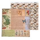 Бумага для скрапбукинга La Botanique "Растительный фон" 29.5 х 29.5 см 180 г/м - Фото 1