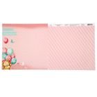 Бумага для скрапбукинга Ми-Ми-Мишки "Прекрасный день" 29.5 х 29.5 см 180 г/м - Фото 3