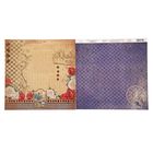 Бумага для скрапбукинга В стране чудес "Орнамент" 29.5 х 29.5 см 180 г/м - Фото 3