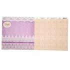 Бумага для скрапбукинга Наша свадьба "Кружево" 29.5 х 29.5 см 180 г/м - Фото 3