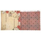 Бумага для скрапбукинга В стране чудес "Цветочная кайма" 29.5 х 29.5 см 180 г/м - Фото 3