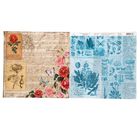 Бумага для скрапбукинга La Botanique "Письмо" 29.5 х 29.5 см 180 г/м - Фото 3