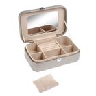 Шкатулка кожзам под часы 1 отделение и бижутерию "Белая ночь" 22х15х7 см - Фото 2