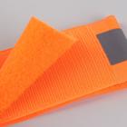 Повязка нарукавная светоотражающая на липучке, 51 × 5 см, цвет оранжевый неон - Фото 4