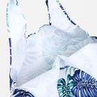 Сумка хозяйственная на кнопке, складная, цвет чёрный/белый - Фото 4