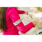 Повязка нарукавная светоотражающая, 41 см × 3 см, цвет ярко-салатовый - Фото 4