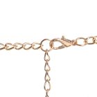 Колье «Ванилька», капельки, цвет мятный в золоте - Фото 2