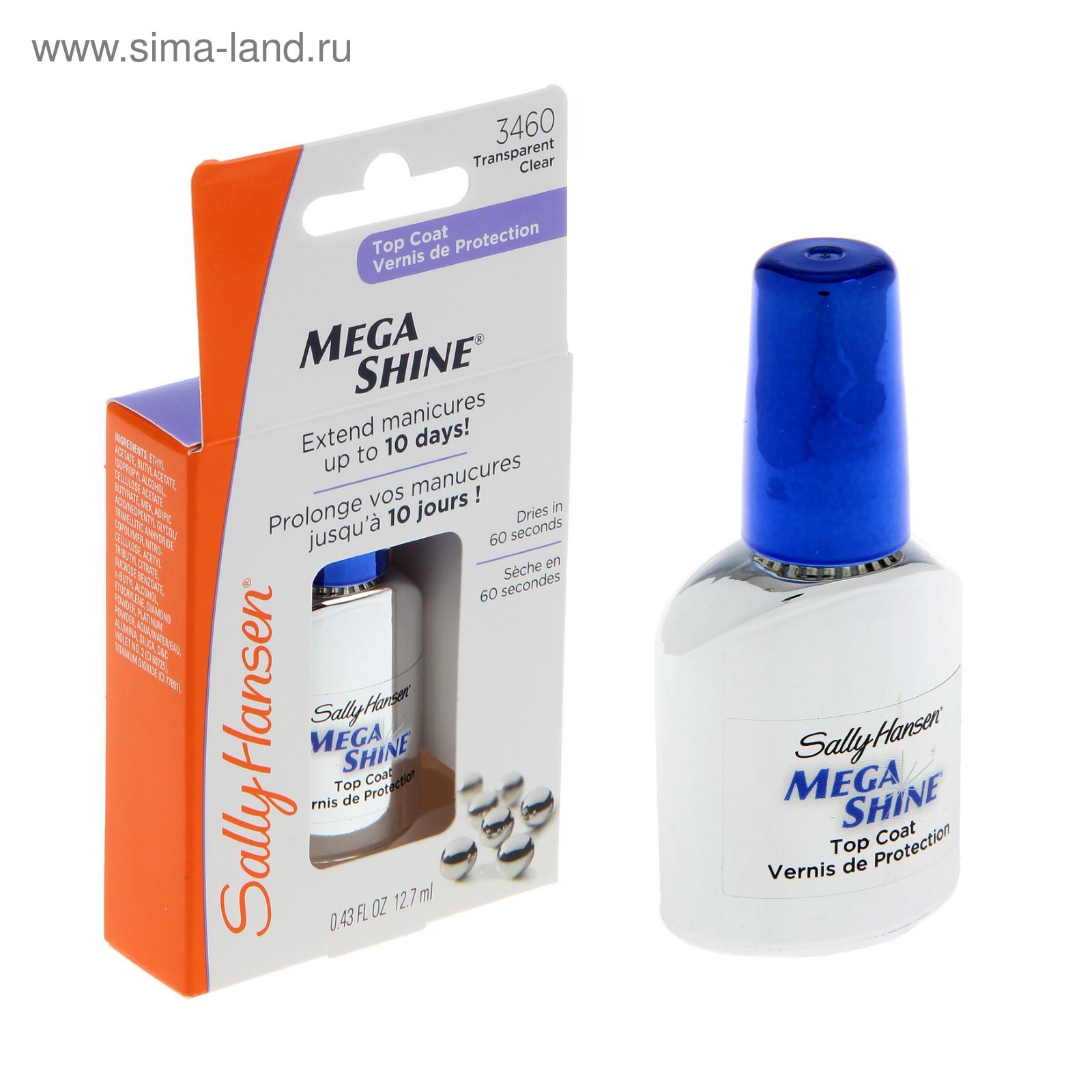 Sally hansen mega shine deals 3460