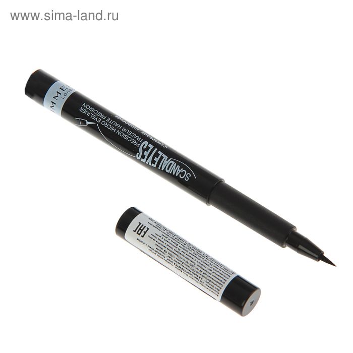 Подводка-микро для глаз Rimmel Scandaleyes Precision Micro Eyeliner  #001 - Фото 1