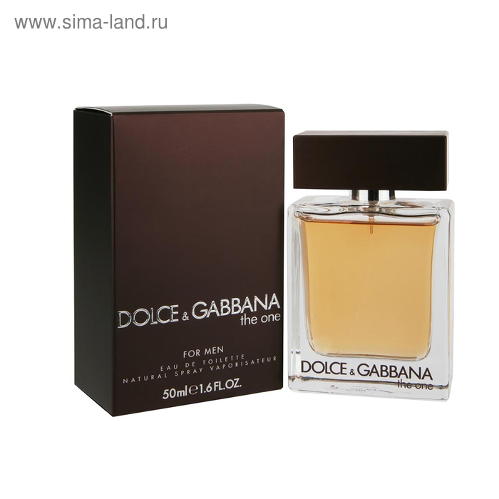 Туалетная вода Dolce & Gabbana The One For Men, 50 мл - Фото 1