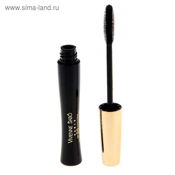 Тушь для ресниц Vivienne Sabo Tour Eiffel, объемная с коллагеном, тон 01, черный - Фото 1